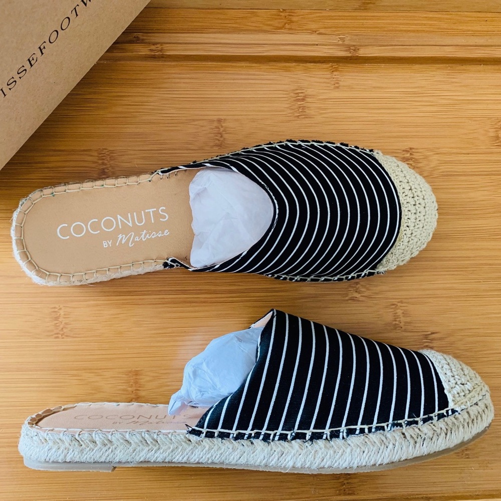 Coconuts by Matisse Black Espadrilles